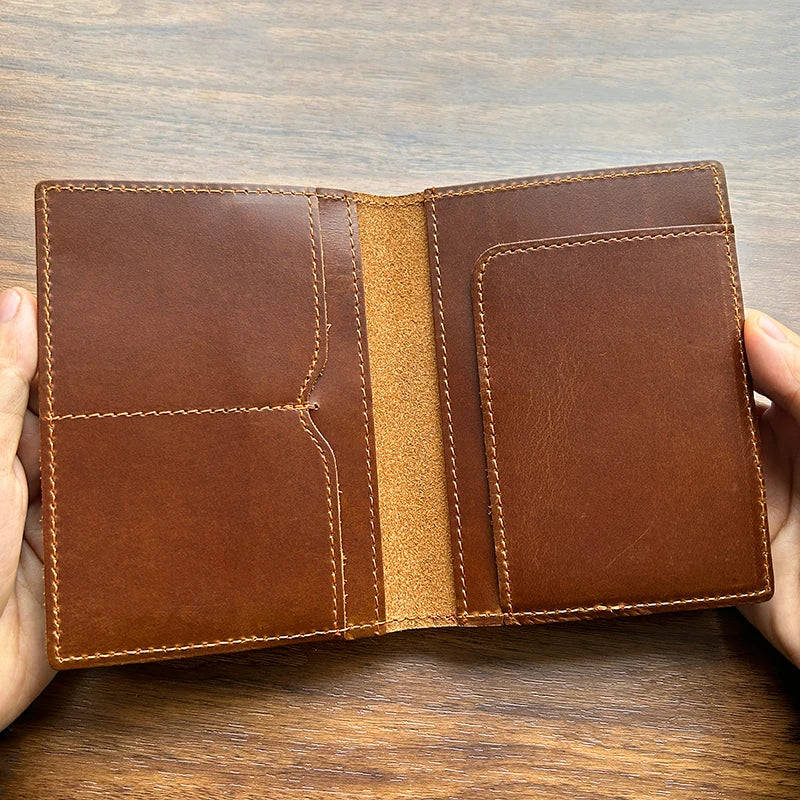 Ukraine Leather Passport Cover for Men
