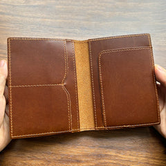 Ukraine Leather Passport Cover for Men