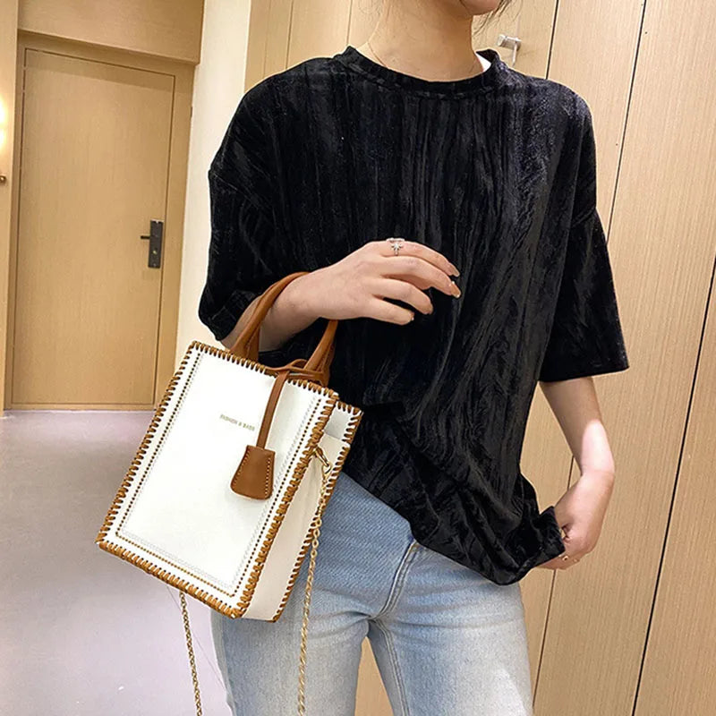 PU Leather Women's Handbag Shoulder Crossbody Bag