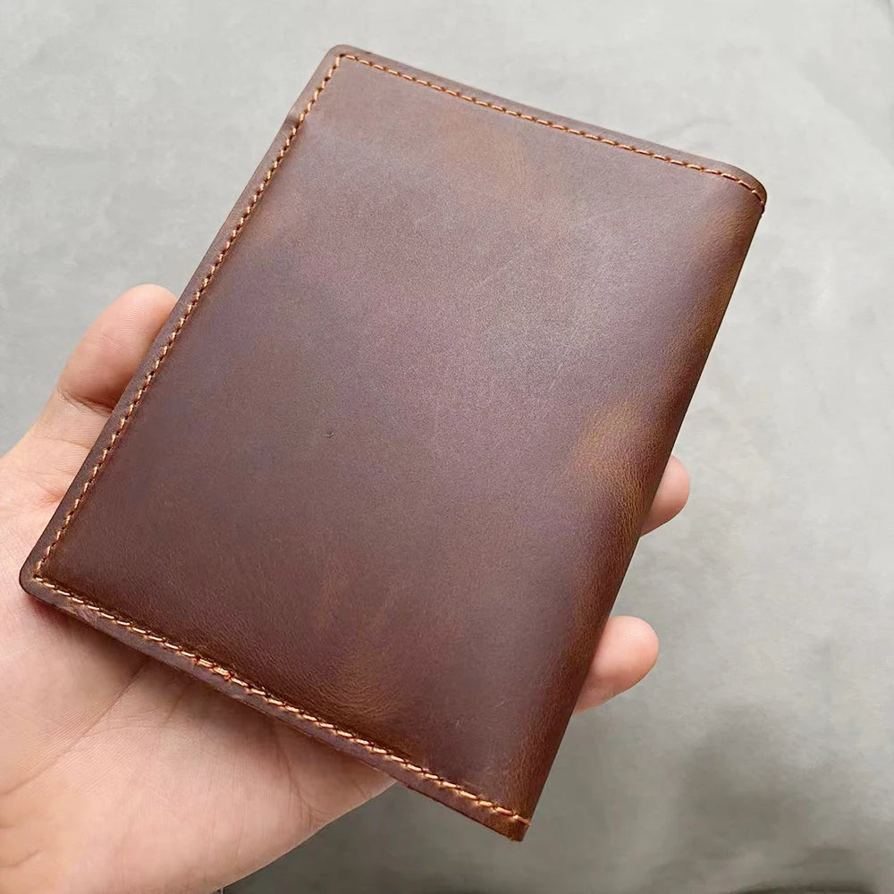 Genuine Leather Japan Passport Cover for Men