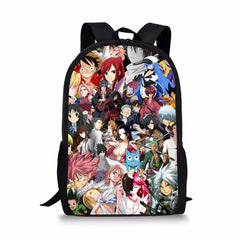 HaoYun Anime Kids Backpack Party Pattern School Book Bag