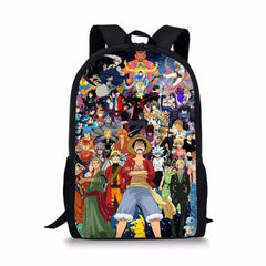 HaoYun Anime Kids Backpack Party Pattern School Book Bag