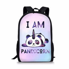 HaoYun Children's Backpack Panda Unicorn School Bags