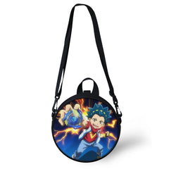 HaoYun Kids Round School Book-Bags Beblade Pattern Girls 3D