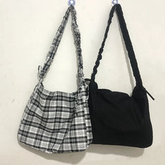 Harajuku Folding Women Handbag Tote Casual Canvas Bag