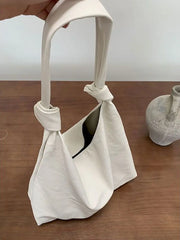 Harajuku PU Totes Bags Women Casual Wild Ladies Handbags Solid Shoulder