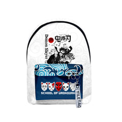 3D Print Demon Slayer School Bags Waterproof Backpacks
