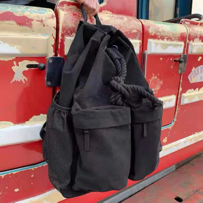 Harajuku Backpack Dark Academia School Bag for Girls
