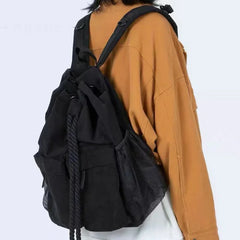 Harajuku Backpack Dark Academia School Bag for Girls