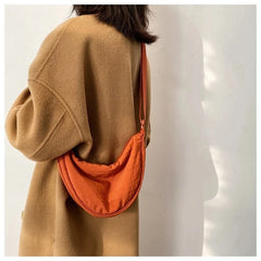 Harajuku Casual Nylon Hobos Crossbody Bag For Women Shoulder Bags