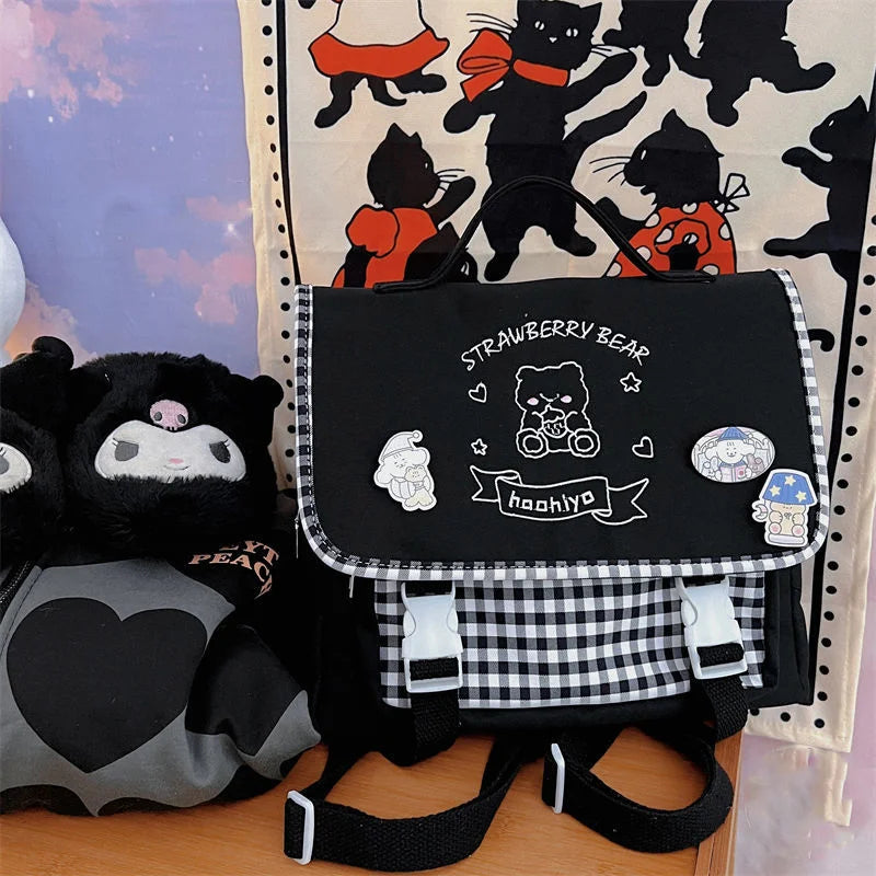 Harajuku Soft Girl Small Backpack Girl Student Backpack