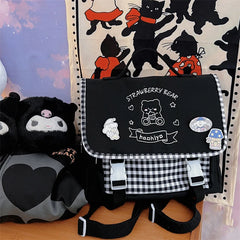 Harajuku Soft Girl Small Backpack Girl Student Backpack