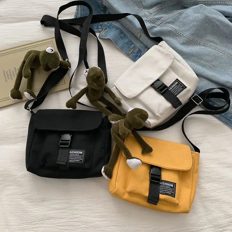 Harajuku Shoulder Bag Small Canvas Messenger Bag