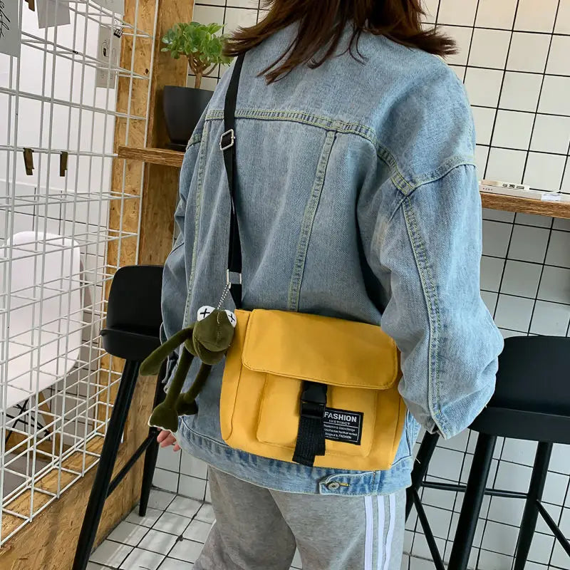 Harajuku Shoulder Bag Small Canvas Messenger Bag