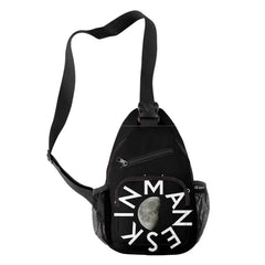Harajuku Maneskin 3D Print Chest Bag Waterproof Crossbody Streetwear