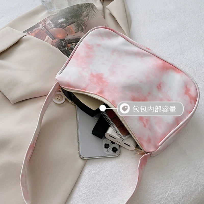 Harajuku Wind Lady One Shoulder Bag Japanese Style Nylon Armpit Bag