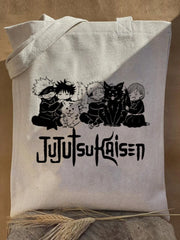 Cute Harajuku Y2K Canvas Shopper Bag