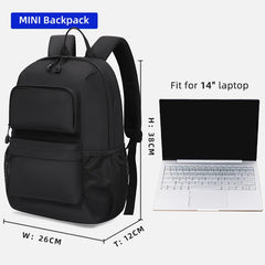 Waterproof Anti-theft Mini Laptop Backpack Casual College School Bag
