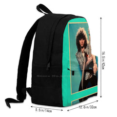 Rock N Roll Heart Young Backpack For Men Women Girls