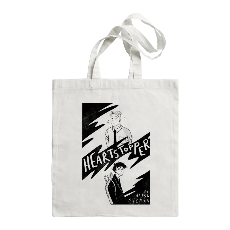Heartstopper Hi Leaves Women Shopper Bags Canvas Bag Travel Tote Bag