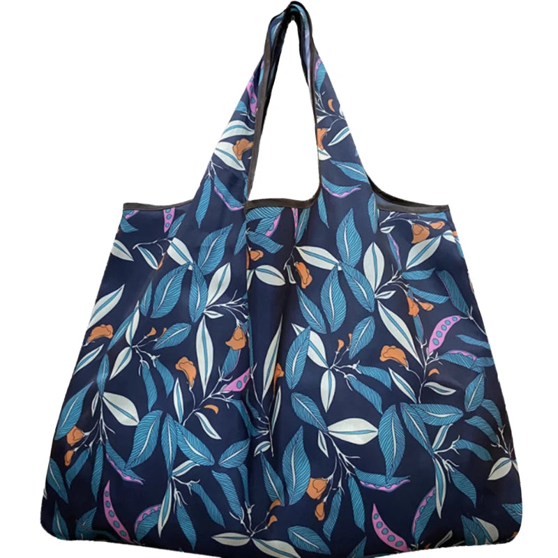Heavy Prints Foldable Shopping Shoulder Bag