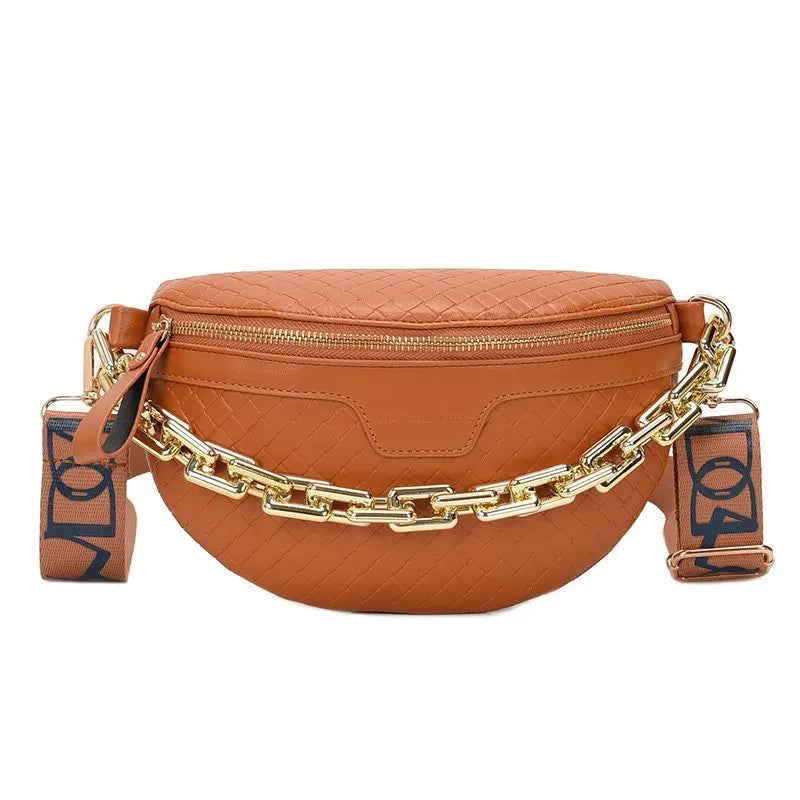 Diamond Grid PU Women's Messenger Bag Shoulder Bag