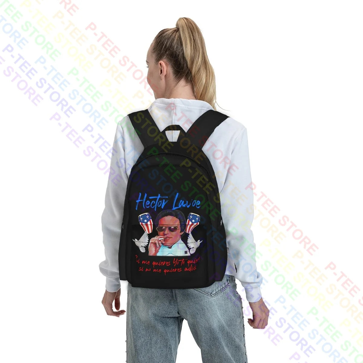 Hector Lavoe Puerto Rican Congas Backpack