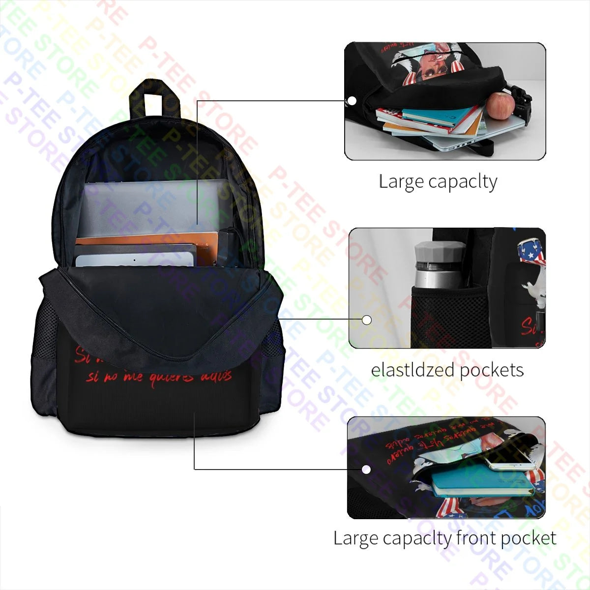 Hector Lavoe Puerto Rican Congas Backpack