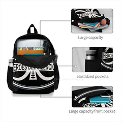Heroes Del Silencio Large Capacity Backpack Laptop Travel Bags
