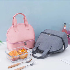 High Capacity Lunch Bag Portable Food Fruit Cooler Pouch Kids