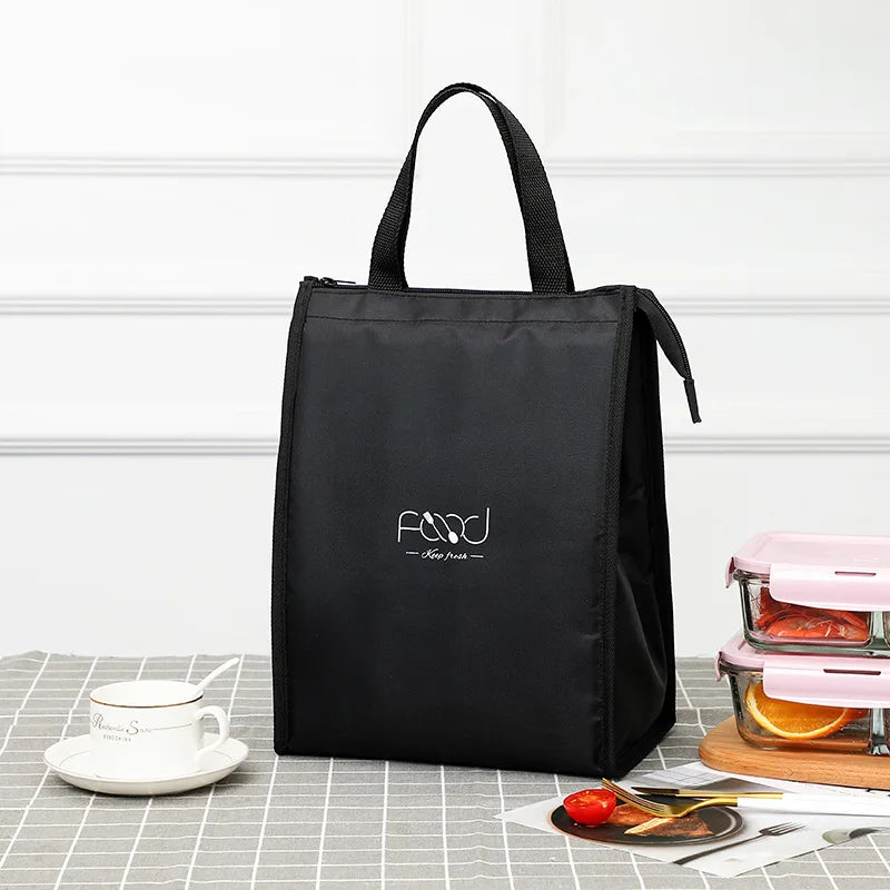 Portable Insulated Lunch Bag for Work Travel Food Storage
