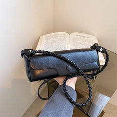 High Autumn Winter Shoulder Bag Retro Texture Female Messenger Bag