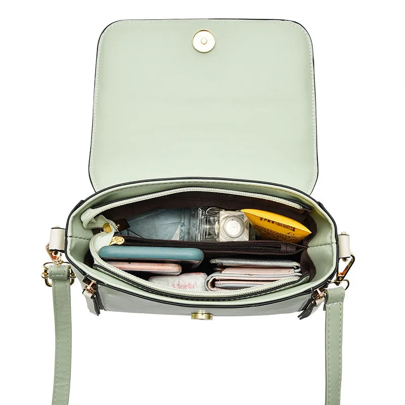 Autumn Women's Square Bag Literary Fresh Messenger Shoulder Bag