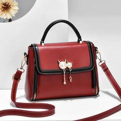 Autumn Women's Square Bag Literary Fresh Messenger Shoulder Bag