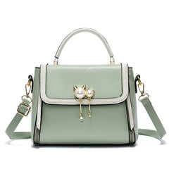 Autumn Women's Square Bag Literary Fresh Messenger Shoulder Bag