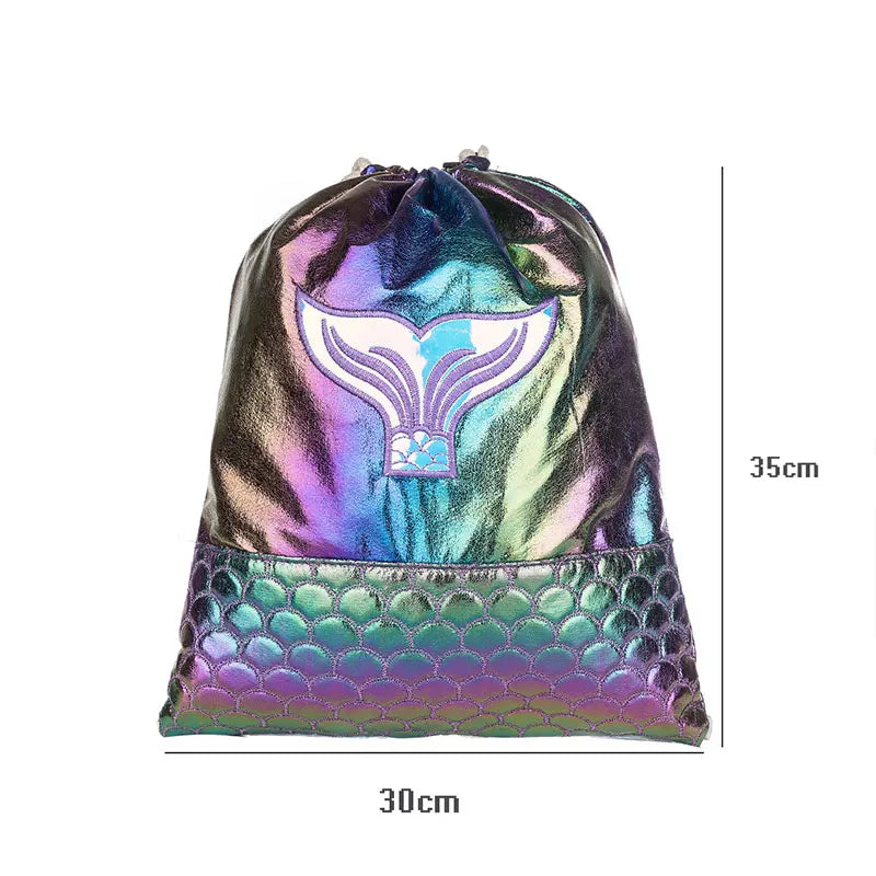 Child Birthday Party Gift Bag Mini Drawstring Backpack