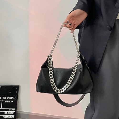 Women's Chain Crossbody Bag Handbags Underarm Bags