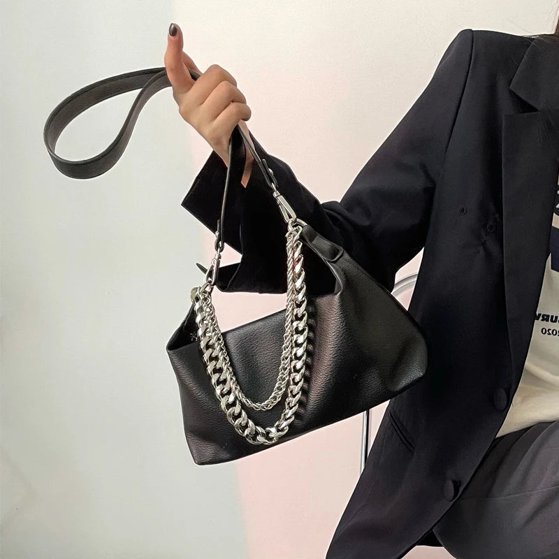 Women's Chain Crossbody Bag Handbags Underarm Bags