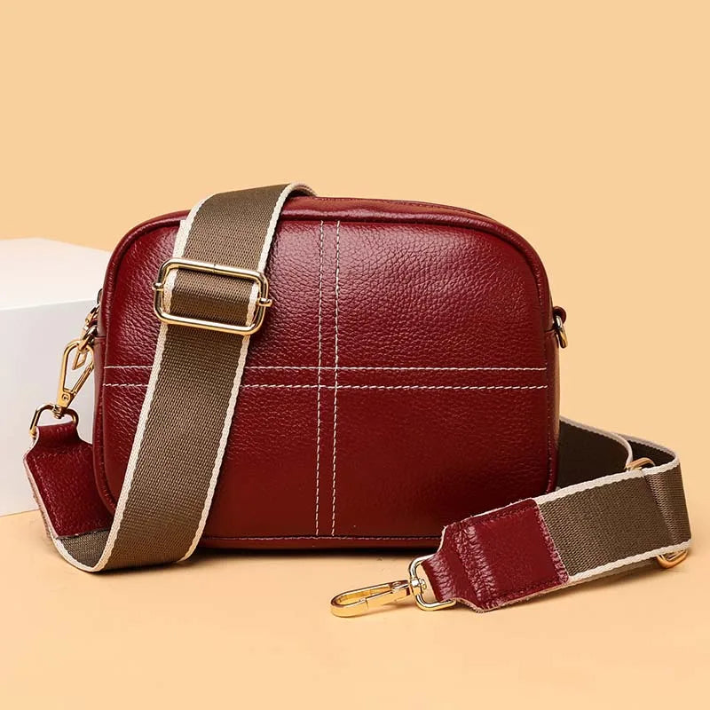 High Quality Soft Leather Shoulder Bag for Women