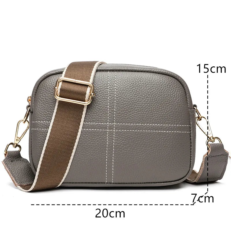 High Quality Soft Leather Shoulder Bag for Women