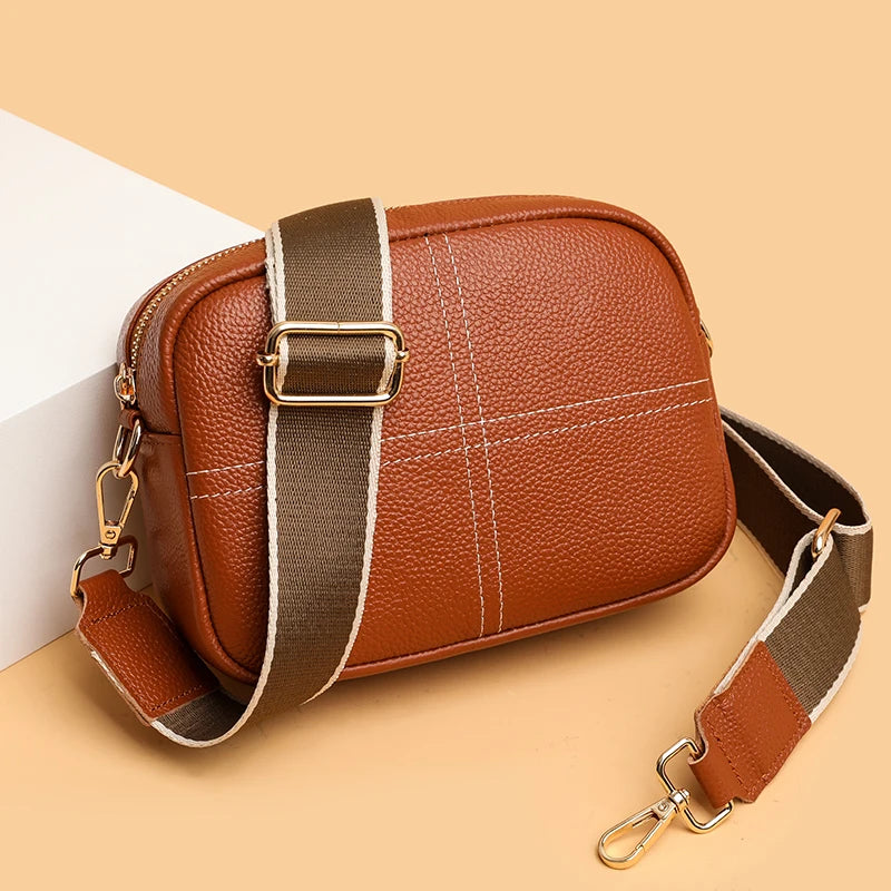 High Quality Soft Leather Shoulder Bag for Women