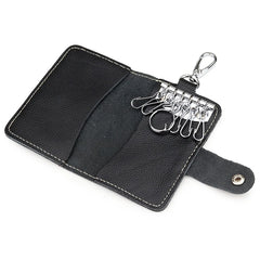 High Cowhide Leather Men Key Wallet Premium 100% Leather