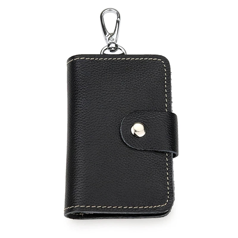 High Cowhide Leather Men Key Wallet Premium 100% Leather