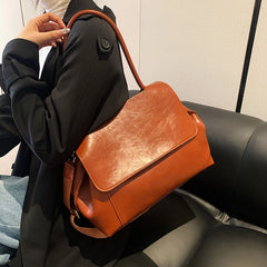 Vintage Leather Women Purses Handbag Shoulder Bag Satchel