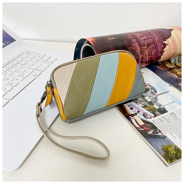 High Quality Leather Women's Purse Spring Girls Wallet