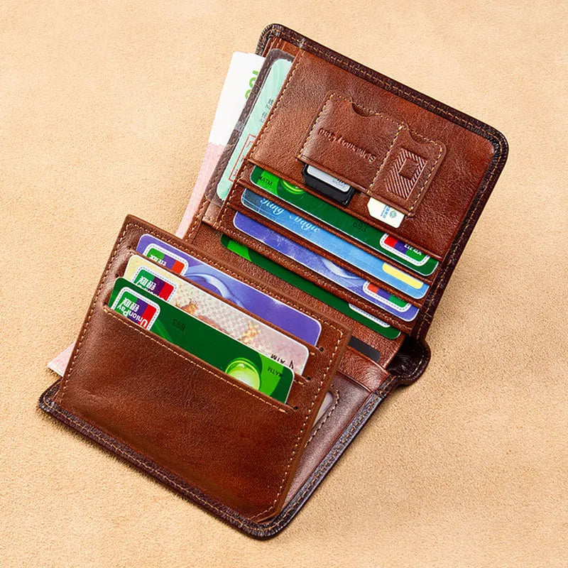 Leather Wallet Scorpion Print Standard Purse