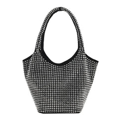 Women's Diamond Handbag Top-Handle Bag