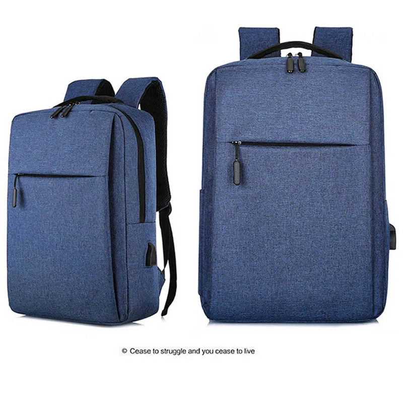 Laptop Backpack Raincoat Male Bag USB Charging Anti-theft Male Bag