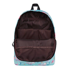 Unicorn Print Laptop Backpack for Girls Casual Travel Pink M1396