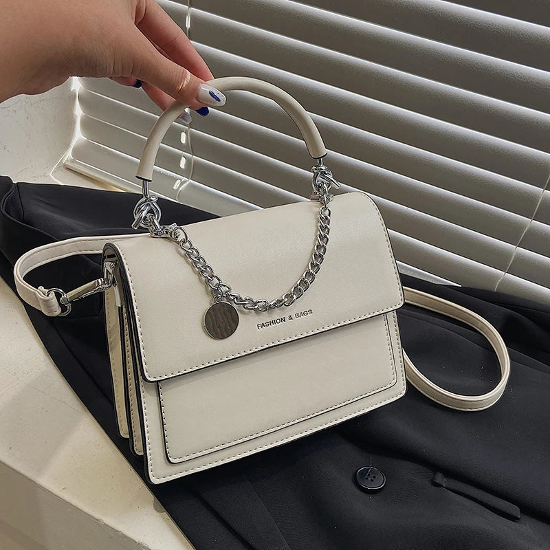 Thick Chain Shoulder Bag With Handle for Women